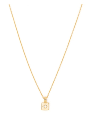 Missoma mini Square pendant necklace - Gold
