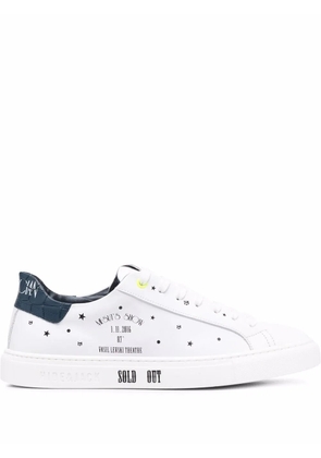 Hide&Jack logo-printed sneakers - White