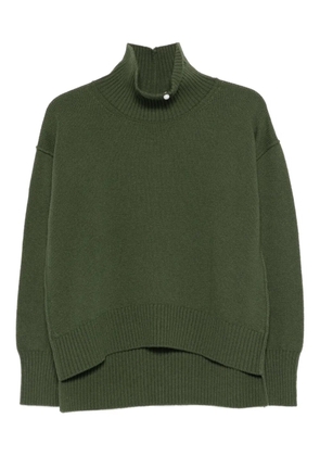 Vanisè high-neck knitwear - Green
