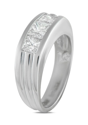 LB Exclusive platinum diamond ring - Silver
