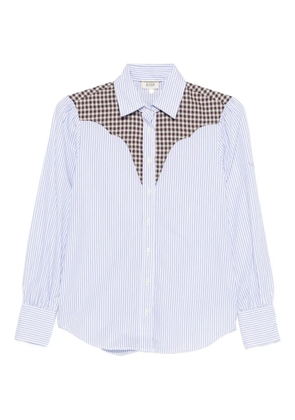 Diega Costelina checked shirt - Blue