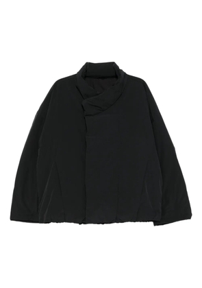 CROQUIS stand-collar down jacket - Black