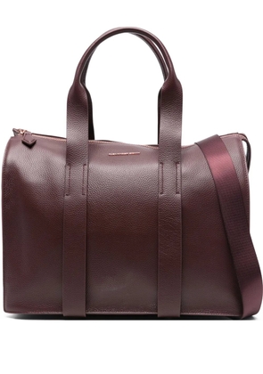 Alexander Smith large Jane leather tote bag - Red