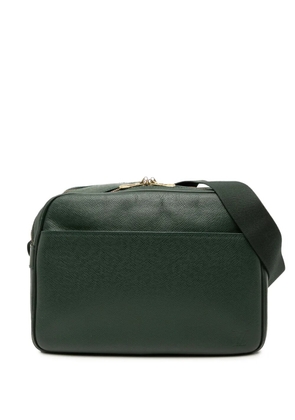 Louis Vuitton Pre-Owned 2001 Taiga Reporter PM crossbody bag - Green