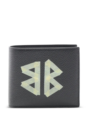 Balenciaga Pre-Owned 2005-2025 Leather Cash Tape Type Square Wallet small wallets - Black