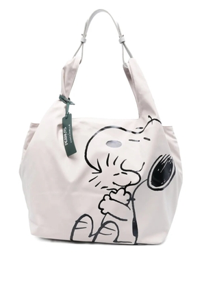 Coccinelle x Peanuts graphic-print tote bag - Neutrals