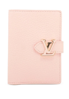 Louis Vuitton Pre-Owned 2021-2025 Taurillon Capucines Vertical Compact Wallet small wallets - Pink
