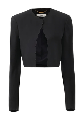 Chloé cropped cardigan - Black