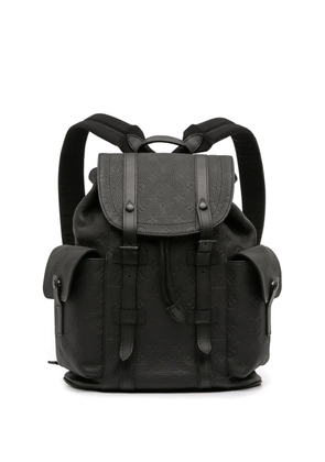 Louis Vuitton Pre-Owned 2010-2025 Monogram Empreinte Christopher PM backpack - Black