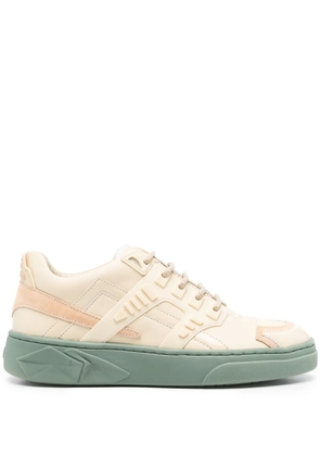 Hide&Jack Mini Silverstone leather sneakers - Neutrals