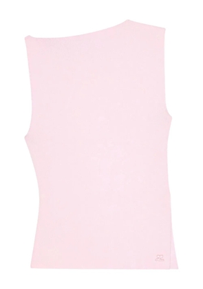Courrèges Square Interlock Top - Pink