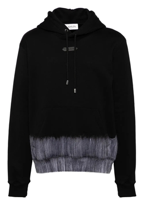 Lanvin logo-patch hoodie - Black