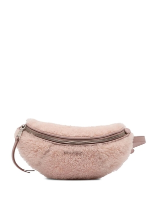 Miu Miu Pre-Owned 2010-2025 Shearling Convertible belt bag - Pink