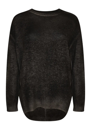 Avant Toi crew-neck sweater - Brown