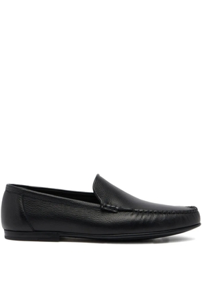 Bally grained leather loafers - Black