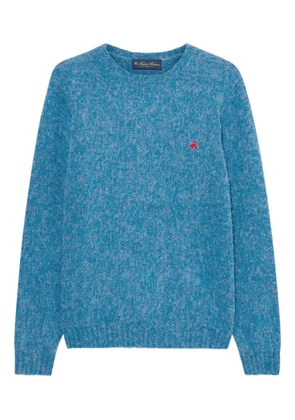 Brooks Brothers Shetland-wool crew-neck sweater - Blue