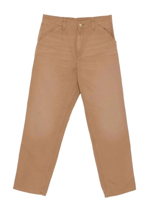 Carhartt WIP patch detail trousers - Brown