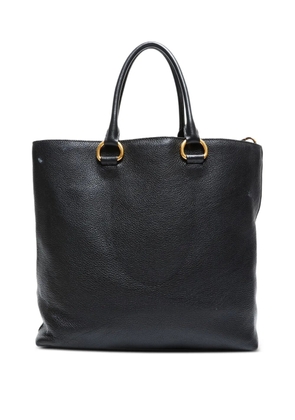 Prada Pre-Owned 2010-2020s two-way leather tote bag - Black