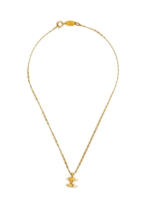 CHANEL Pre-Owned 1983-1990s CC Mark necklace - Gold