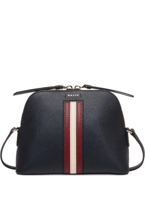 Bally Semele leather stripe-detail shoulder bag - Blue