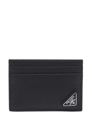 Prada Pre-Owned 2013-2025 Saffiano card holder - Black