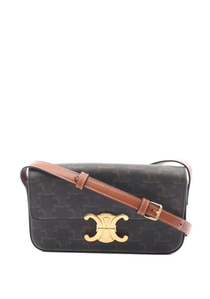 Celine Pre-Owned 2010s Claude Triomphe cross bod bag - Brown
