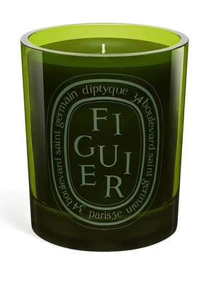 Diptyque Figuier medium-model glass candle (300g) - Green