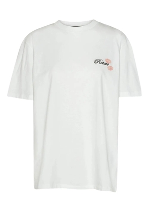 ROTATE BIRGER CHRISTENSEN logo-embroidered T-shirt - White