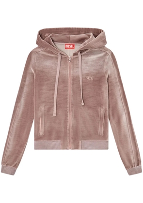Diesel F-Ely-Q1 hoodie - 33L PINK