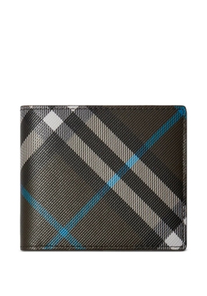 Burberry Check-pint bi-fold wallet - Black