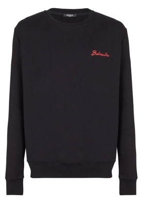 Balmain Balmain Kiss print sweatshirt - Black