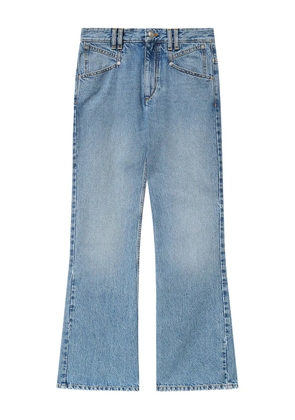 ISABEL MARANT Belvia pocket flared jeans - Blue