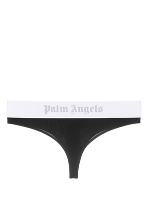 Palm Angels logo band thong - Black