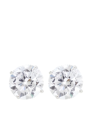 Fantasia by Deserio round stud earrings - Silver