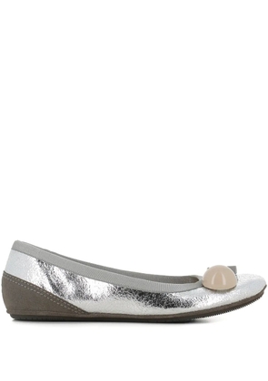 Dove Nuotano Gli Squali Becky ballet flats - Silver