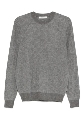 DIKTAT crew-neck sweater - Grey