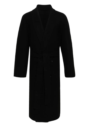 The Row Ferro double-breasted coat - Black