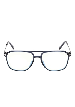 TOM FORD Eyewear pilot-frame glasses - Blue