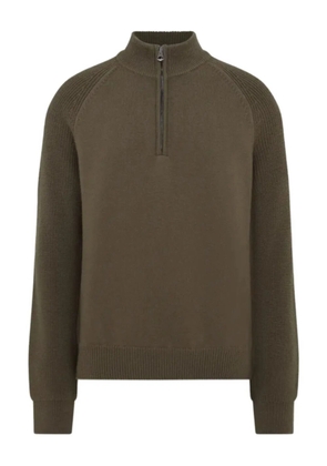 Belstaff zip raglan sleeve knitwear - Green