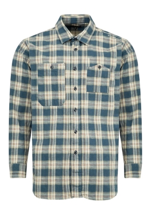 Engineered Garments Work plaid-patterned shirt - Blue