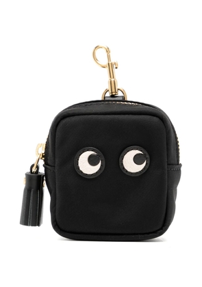 Anya Hindmarch Eyes ear phone travel pouch - Black
