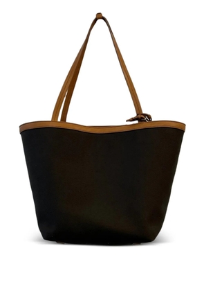 The Row park tote three canvas shoulder bag - Brown
