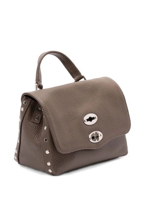 Zanellato baby Postina studded tote bag - Brown