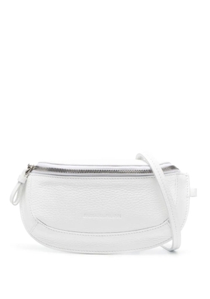 Fabiana Filippi debossed-logo cross body bag - White