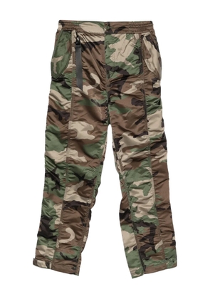 Alpha Industries Camouflage Ruched Trousers - Green
