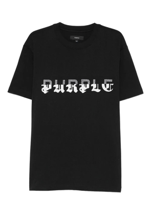 Purple Brand short-sleeve T-Shirt - Black