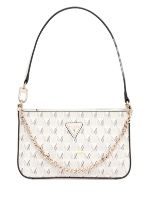 GUESS USA chain-detail shoulder bag - White