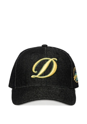 dime cursive D embroidered baseball cap - Black