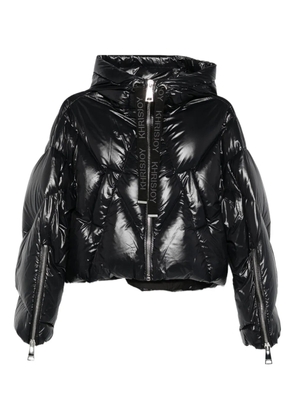 Khrisjoy quilted-hooded puffer jacket - Black
