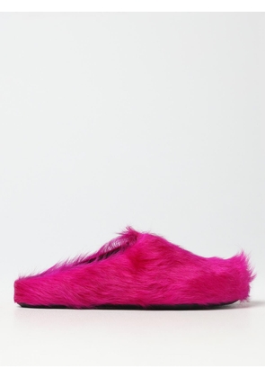 Marni sabots in fur